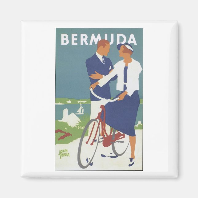 Aimant Bermudes (Devant)