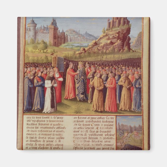 Aimant Bernard de Clairvaux prêchant la deuxième croisade (Devant)