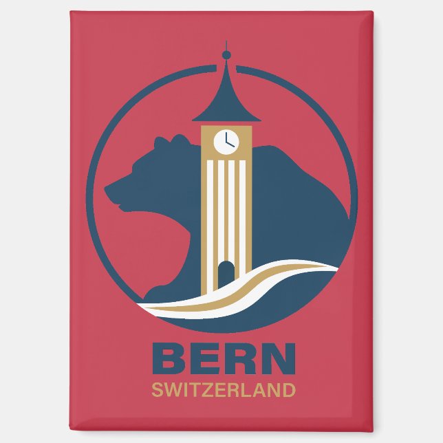 Aimant Berne Suisse Europe (Recto)