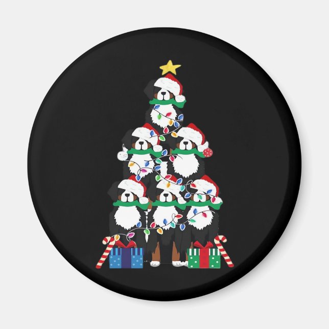 Aimant Bernese Mt Chien Chien Chien Chien Chien Chien Arb (Devant)