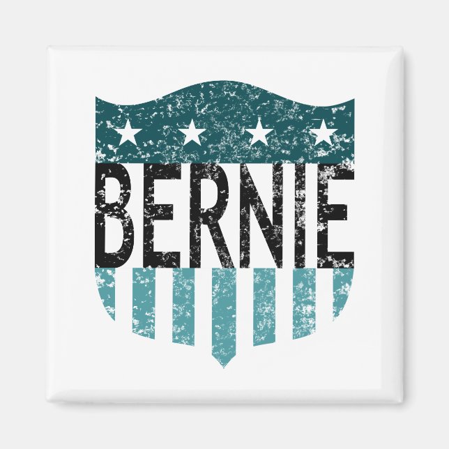 Aimant BERNIE étoiles et rayures (Devant)