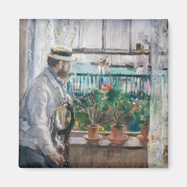 Aimant Berthe Morisot - Eugene Manet sur l'île de Wight (Devant)