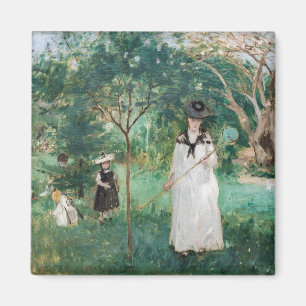 Aimant Berthe Morisot - La chasse aux papillons