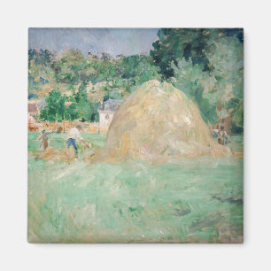 Aimant Berthe Morisot - Les piles de Haystacks à Bougival