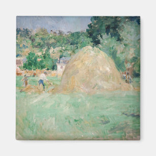 Aimant Berthe Morisot - Meules de foin à Bougival