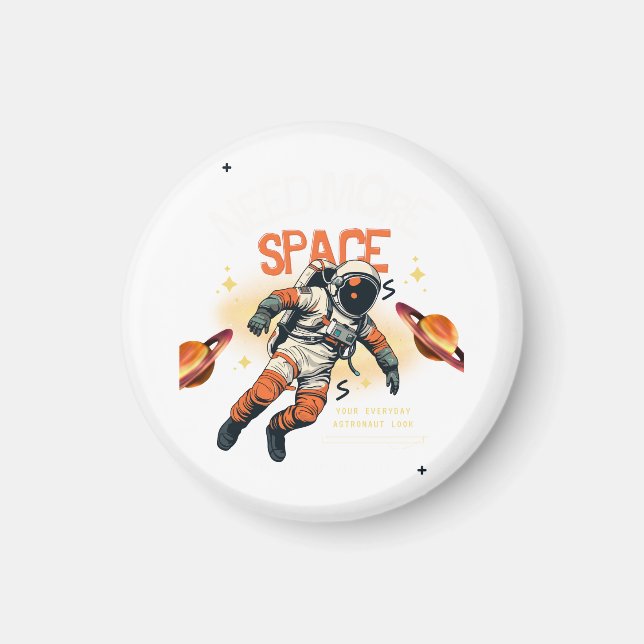 Aimant Besoin de plus d'espace (Devant)