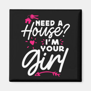 Aimant Besoin d'une maison Je suis votre fille Maison clé