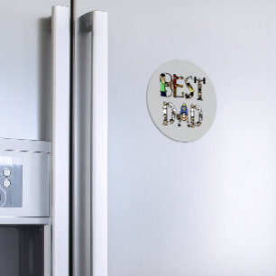 Aimant Best Dad Sports Fun