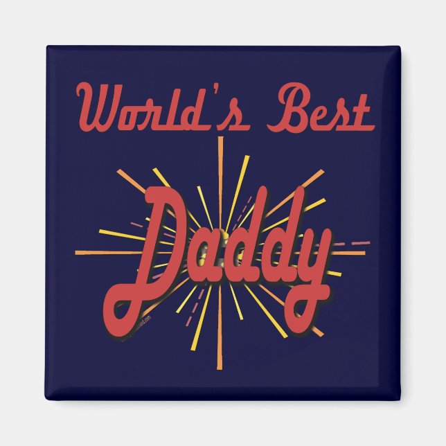 Aimant Best Daddy Gifts (Devant)