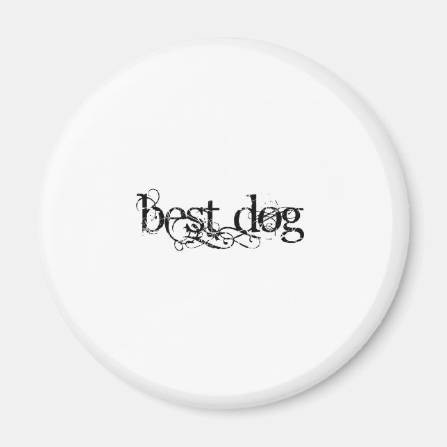 Aimant Best Dog (Devant)