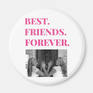 Aimant Best Friend BFF Besties Photo