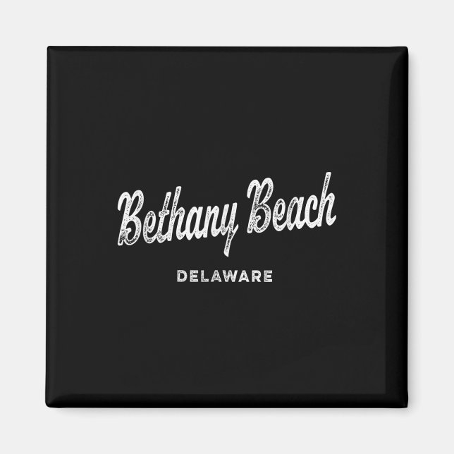Aimant Bethany Beach Delaware De Sports Athlétiques Vinta (Devant)