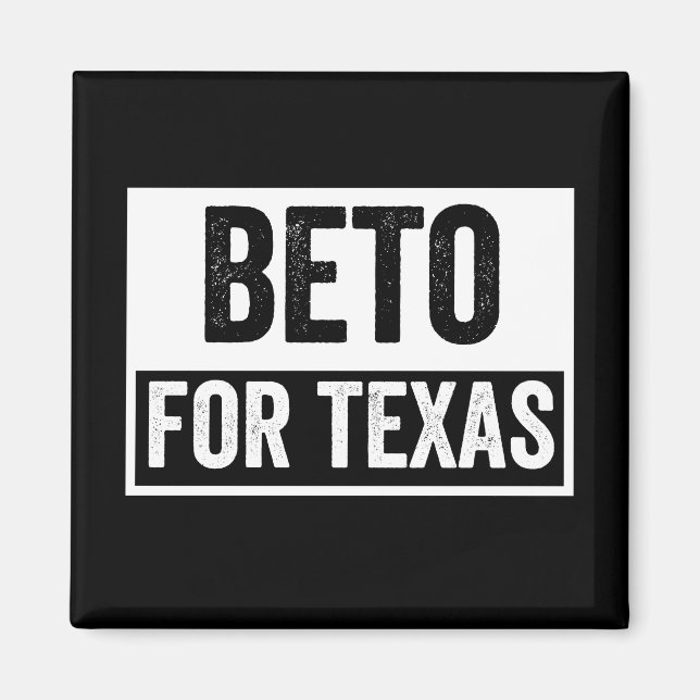 Aimant beto for Texas (Devant)