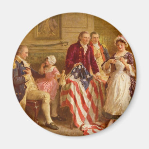 Aimant Betsy Ross 1777 par Jean Leon Gerome Ferris