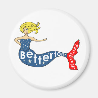Aimant Betterton, Maryland Mermaid Round