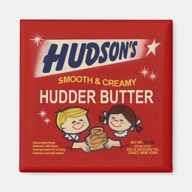Aimant Beurre Hudder d'Hudson (Devant)
