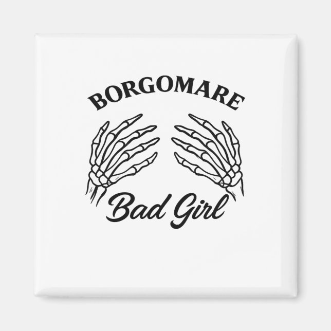 Aimant Bgm Bad Girl - Skeleton Heart Mains