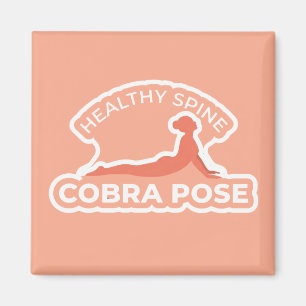 Aimant Bhujangasana Cobra Pose • Yoga de la colonne verté