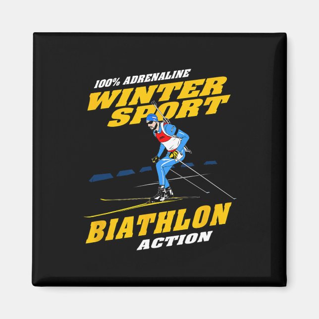 Aimant Biathlon 5 (Devant)