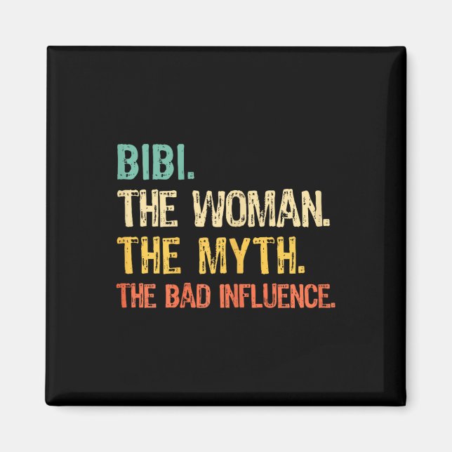 Aimant Bibi La Femme Le Mythe L'Influence D Drôle Rétr (Devant)