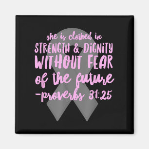 Aimant Bible chrétienne contre le cancer _ Proverbes 31 S