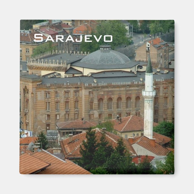 Aimant Bibliothèque nationale (Devant)