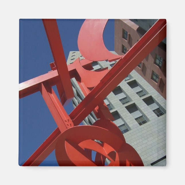 Aimant bibliothèque publique denver (Devant)