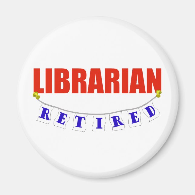 AIMANT BIBLIOTHÈQUE RETRAITÉE (Devant)