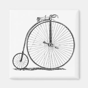 Aimant Bicyclette à grande roue Penny Farthing
