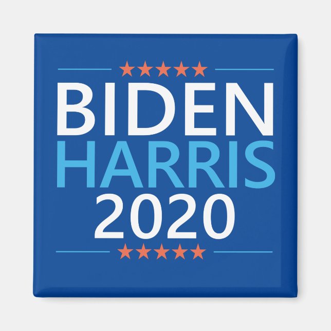 Aimant Biden Harris 2020 pour Président Élection États-Un (Devant)