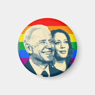 Aimant Biden Harris Rainbow Pride