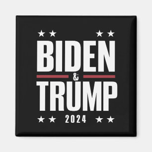 Aimant Biden Trump 2024 Drôle Président VP