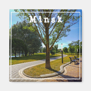 Aimant Biélorussie Беларусь Minsk Минск Paysage de la nat