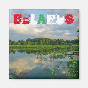 Aimant Biélorussie Б е л р а у с Paysage naturel Paysage