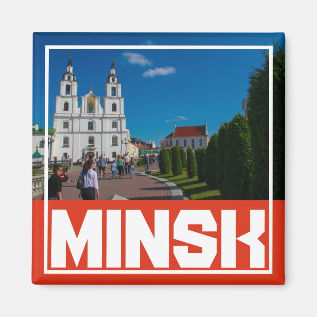 Aimant Biélorussie Minsk М и н с к Architecture Cityscape (Devant)