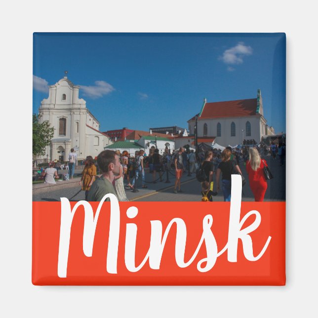 Aimant Biélorussie Minsk М и н с к Architecture Cityscape (Devant)