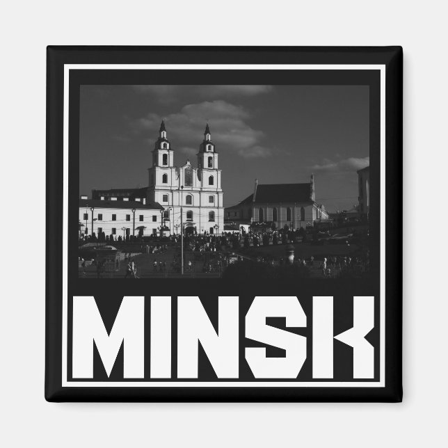Aimant Biélorussie Minsk Architecture Cityscape (Devant)