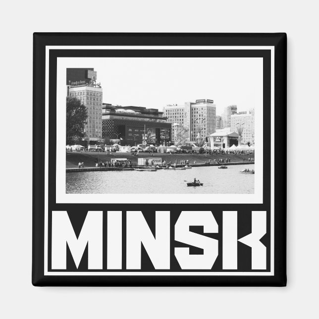 Aimant Biélorussie Minsk Architecture Cityscape (Devant)