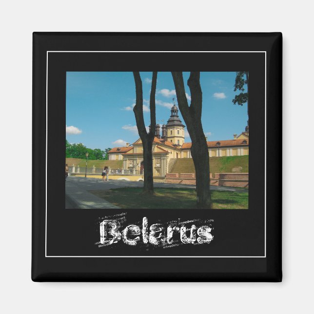 Aimant Biélorussie Niasviž Nesvizh Palace (Devant)