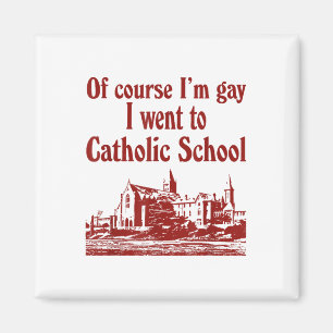 Aimant Bien Sûr Je Suis Gay Je Suis Allé À L'École Cathol