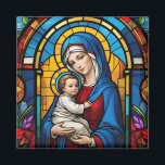 Aimant Bienheureuse Mère Marie et Bébé Jésus - Vierge Mar<br><div class="desc">"Bannière de la Dame de Grâce", "mariée de la vierge chrétienne", "décoration religieuse de christianisme catholique", "décoration familiale de jésus christ", "ornement religieux de la foi de pâques", "jardin maternel béni", "belle dame sainte", "dame sacrée d'or bleu"</div>
