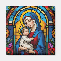 Bienheureuse Mère Marie et Bébé Jésus - Vierge Mar