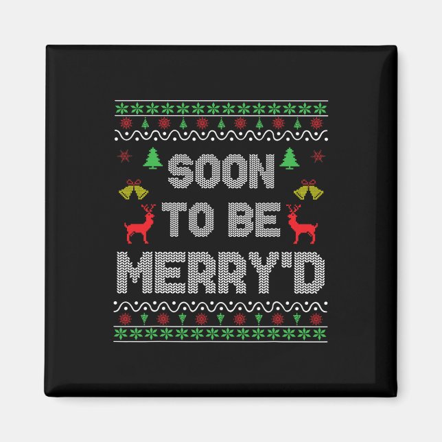 Aimant Bientôt Être Joyeux Couples Engagés Qui Correspond (Devant)