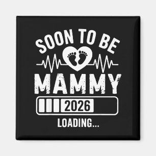 Aimant Bientôt Maman 26 Chargement Annonce de Grossesse