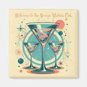 Aimant Bienvenue À Atomic Martini Club Triple Play