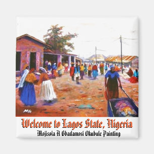 Aimant Bienvenue à Lagos State, Nigeria