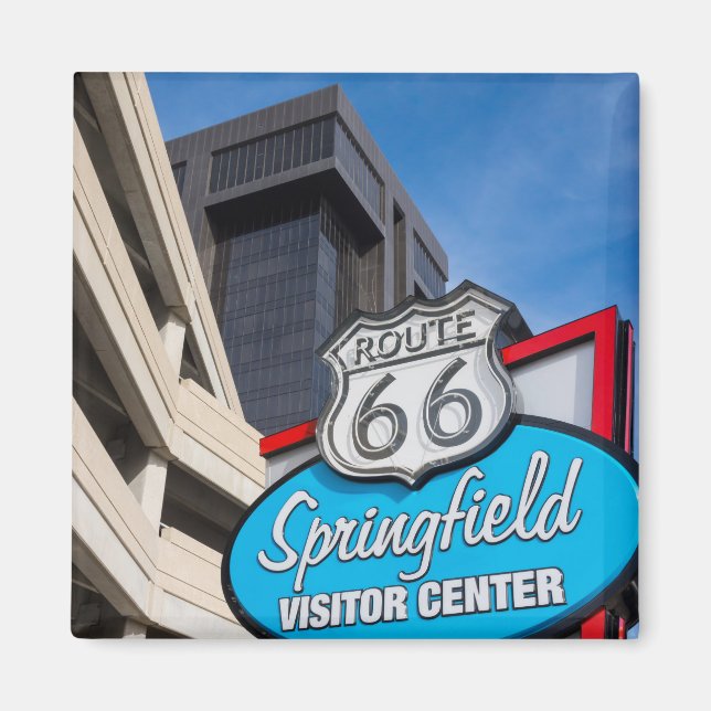 Aimant Bienvenue À Springfield (Devant)