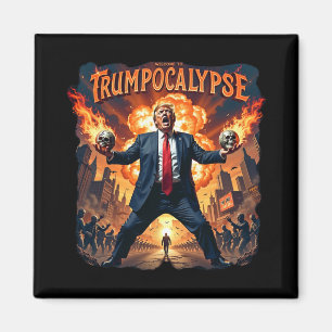 Aimant Bienvenue à Trump-ocalypse Drôle Donald Trump Hall