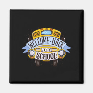 Aimant Bienvenue au retour à l'école