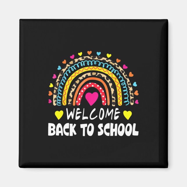 Aimant Bienvenue Byck à l'école Premier jour d'école Ense (Devant)